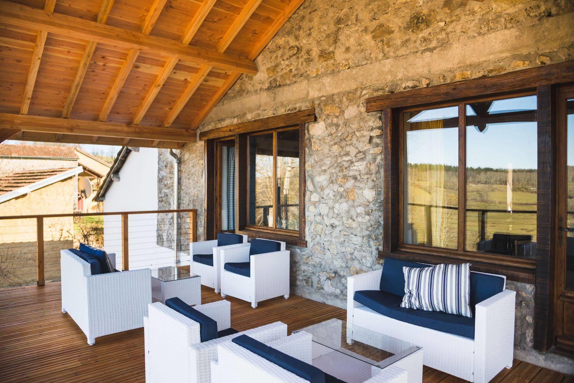 Domaine De Terrac Bed and Breakfast Rimont Esterno foto