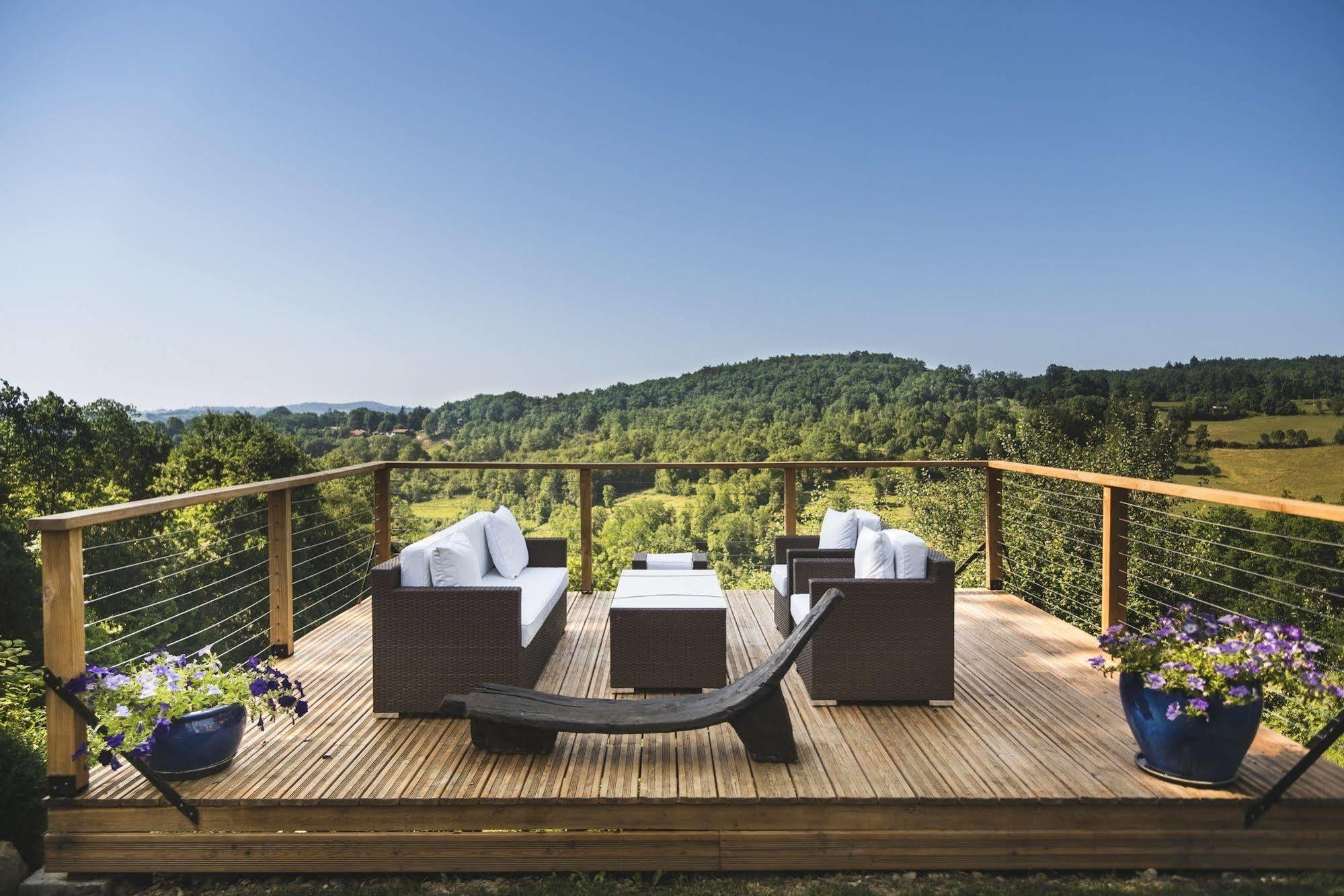 Domaine De Terrac Bed and Breakfast Rimont Esterno foto